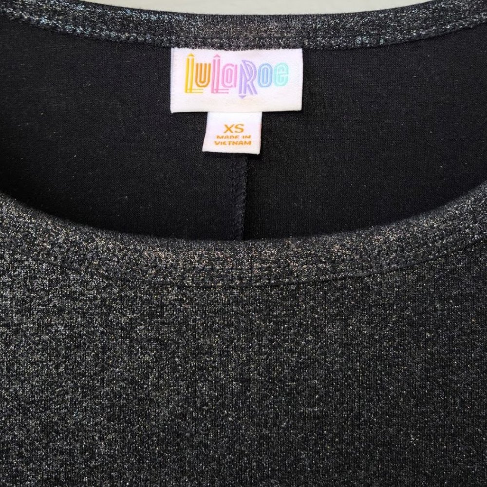 Lularoe Elegant Carly - Solid Black - image 3